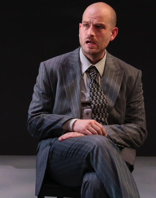 Judge Brack, Hedda Gabler Columbia University, 2021, Guest Artist Photo by Judy Goldstein
